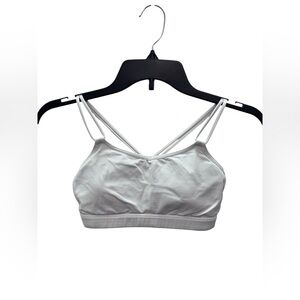 LULULEMON Strappy White Sports Bra